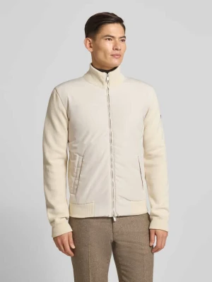 Kurtka z dzianiny o kroju regular fit z czystej bawełny model ‘IBAIO’ Boss