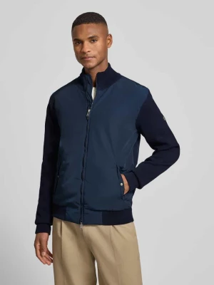 Kurtka z dzianiny o kroju regular fit z czystej bawełny model ‘IBAIO’ Boss