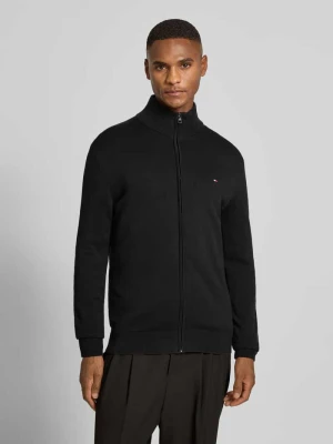 Kurtka z dzianiny o kroju regular fit z czystej bawełny Tommy Hilfiger