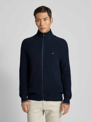 Kurtka z dzianiny o kroju regular fit z czystej bawełny Tommy Hilfiger
