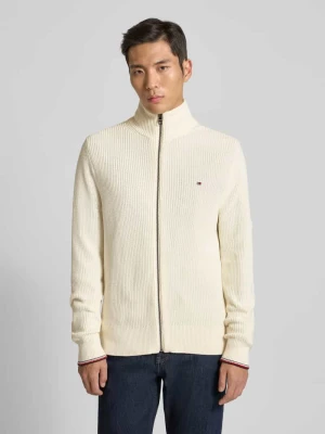 Kurtka z dzianiny o kroju regular fit z czystej bawełny Tommy Hilfiger