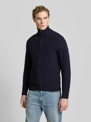 Kurtka z dzianiny o kroju regular fit z czystej wełny Forét