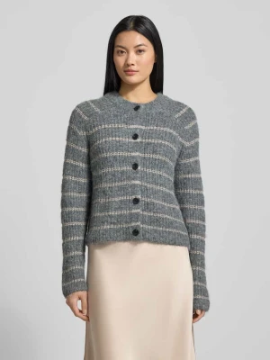Kurtka z dzianiny o kroju regular fit z dodatkiem wełny model ‘AWESOME SHINE’ Vero Moda