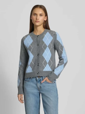 Kurtka z dzianiny o kroju regular fit z dodatkiem wełny model ‘BRIGHTON’ Only