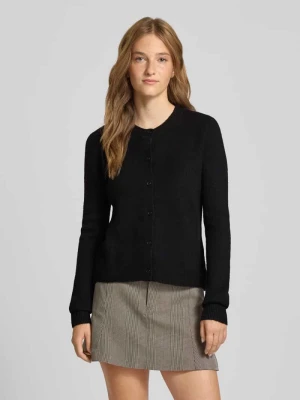 Kurtka z dzianiny o kroju regular fit z dodatkiem wełny model ‘MALOU’ Pieces