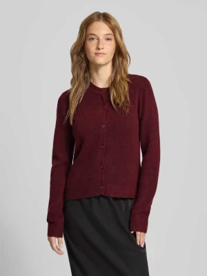 Kurtka z dzianiny o kroju regular fit z dodatkiem wełny model ‘MALOU’ Pieces