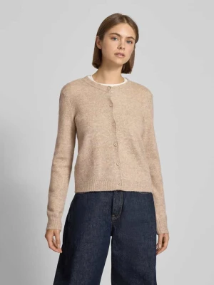 Kurtka z dzianiny o kroju regular fit z dodatkiem wełny model ‘MALOU’ Pieces