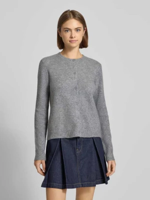 Kurtka z dzianiny o kroju regular fit z dodatkiem wełny model ‘MALOU’ Pieces