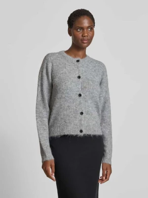 Kurtka z dzianiny o kroju regular fit z dodatkiem wełny model ‘NOVAH’ Vero Moda