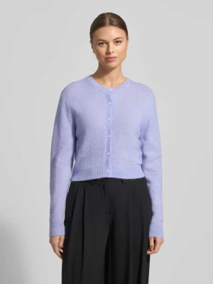 Kurtka z dzianiny o kroju regular fit z dodatkiem wełny model ‘SFEBRA’ HUGO