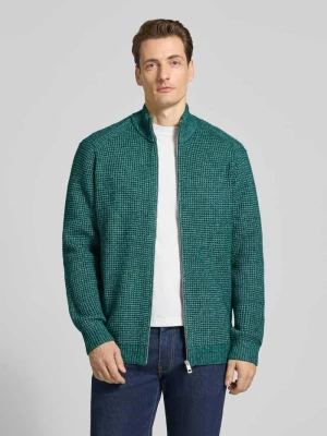 Kurtka z dzianiny o kroju regular fit z dodatkiem wełny Tom Tailor