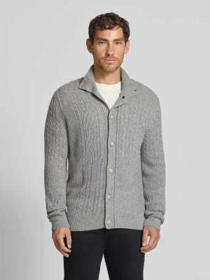 Kurtka z dzianiny o kroju regular fit z dodatkiem wiskozy model ‘Jeff’ BRAX