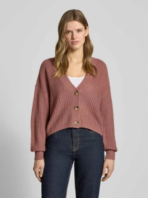 Kurtka z dzianiny o kroju regular fit z jednorzędową listwą guzikową model ‘CAROL NICE’ Only