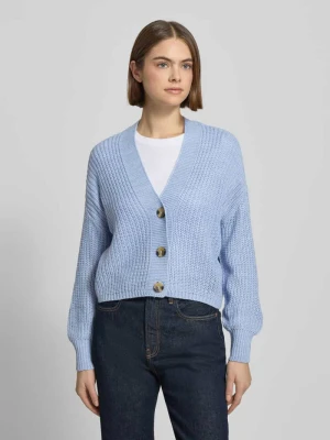 Kurtka z dzianiny o kroju regular fit z jednorzędową listwą guzikową model ‘CAROLSPRING’ Only