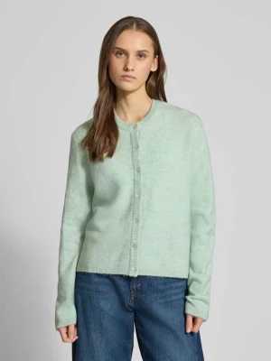 Kurtka z dzianiny o kroju regular fit z jednorzędową listwą guzikową model ‘SIMONI’ Only