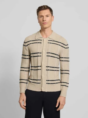 Kurtka z dzianiny o kroju regular fit z mieszanki bawełny Marc O'Polo