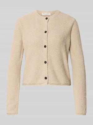 Kurtka z dzianiny o kroju regular fit z mieszanki bawełny Marc O'Polo