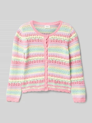 Kurtka z dzianiny o kroju regular fit z mieszanki bawełny s.Oliver RED LABEL
