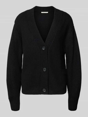 Kurtka z dzianiny o kroju regular fit z mieszanki bawełny Tom Tailor Denim