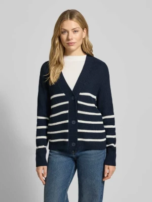 Kurtka z dzianiny o kroju regular fit z mieszanki bawełny Tom Tailor Denim