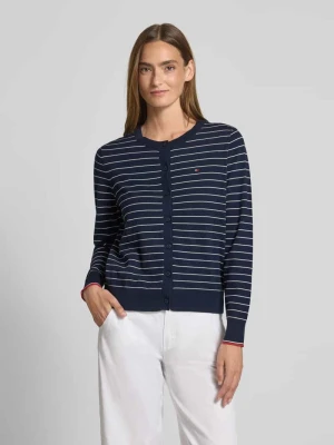 Kurtka z dzianiny o kroju regular fit z mieszanki bawełny Tommy Hilfiger