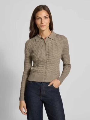 Kurtka z dzianiny o kroju regular fit z mieszanki bawełny Tommy Hilfiger