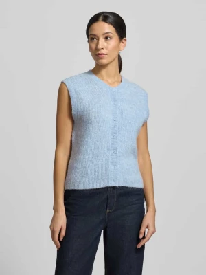 Kurtka z dzianiny o kroju regular fit z mieszanki wełny Selected Femme