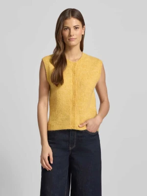 Kurtka z dzianiny o kroju regular fit z mieszanki wełny Selected Femme