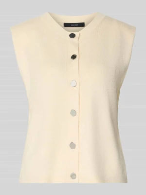 Kurtka z dzianiny o kroju regular fit z mieszanki wiskozy model ‘GOLD’ Vero Moda