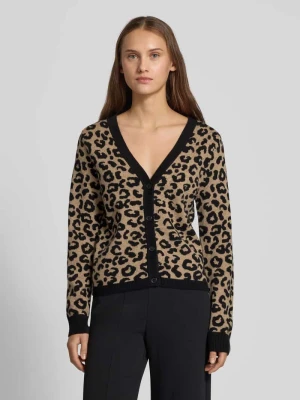 Kurtka z dzianiny o kroju regular fit z mieszanki wiskozy model ‘LEO’ Only