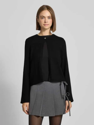 Kurtka z dzianiny o kroju regular fit z mieszanki wiskozy model ‘ORINA’ Pieces