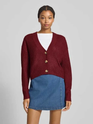 Kurtka z dzianiny o kroju regular fit z obniżonymi ramionami model ‘CAROL’ Only