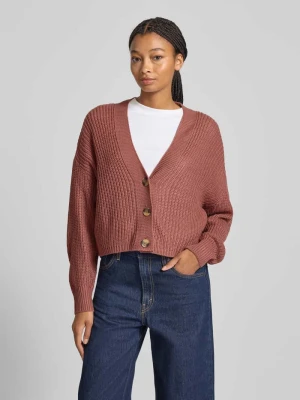 Kurtka z dzianiny o kroju regular fit z obniżonymi ramionami model ‘CAROL’ Only