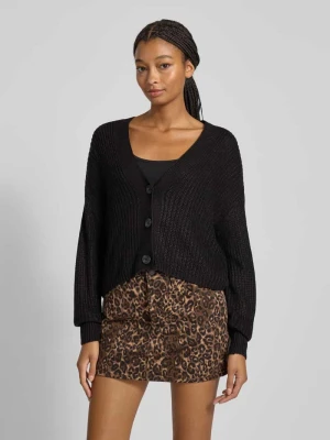 Kurtka z dzianiny o kroju regular fit z obniżonymi ramionami model ‘CAROL’ Only