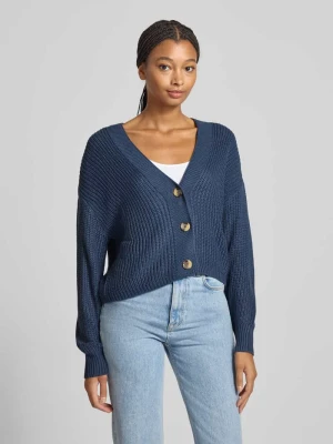 Kurtka z dzianiny o kroju regular fit z obniżonymi ramionami model ‘CAROL’ Only