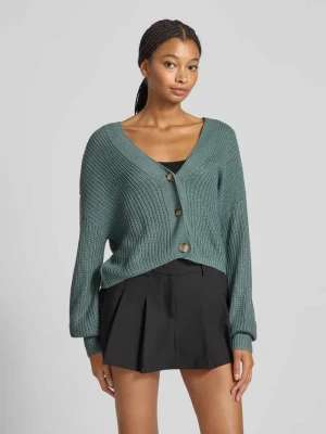 Kurtka z dzianiny o kroju regular fit z obniżonymi ramionami model ‘CAROL’ Only