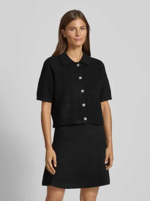 Kurtka z dzianiny o kroju regular fit z ozdobnymi guzikami model ‘DIANA’ Vero Moda