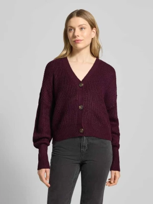 Kurtka z dzianiny o kroju regular fit z ozdobnymi guzikami model ‘LEA’ Vero Moda