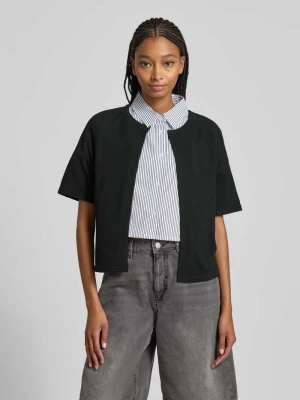 Kurtka z dzianiny o kroju regular fit z raglanowymi rękawami model ‘BREE’ Pieces