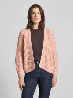 Kurtka z dzianiny o kroju relaxed fit bez zapięcia Zero