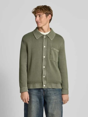 Kurtka z dzianiny o kroju relaxed fit z czystej bawełny Marc O'Polo DENIM