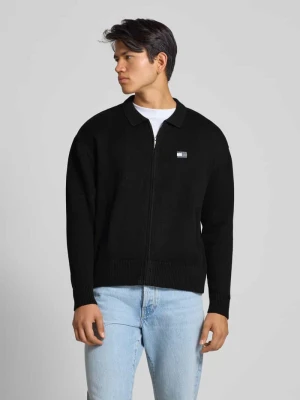 Kurtka z dzianiny o kroju relaxed fit z czystej bawełny Tommy Jeans