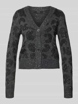 Kurtka z dzianiny o kroju relaxed fit z dodatkiem wełny model ‘ZUZU’ Vero Moda