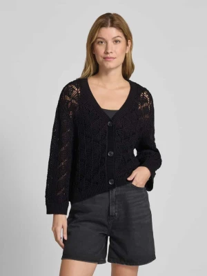 Kurtka z dzianiny o kroju relaxed fit z mieszanki bawełny Tom Tailor Denim