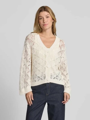 Kurtka z dzianiny o kroju relaxed fit z mieszanki bawełny Tom Tailor Denim