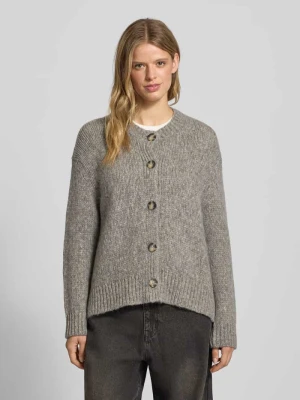 Kurtka z dzianiny o kroju relaxed fit z mieszanki żywej wełny Marc O'Polo DENIM