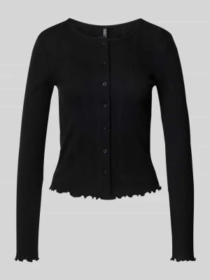 Kurtka z dzianiny o kroju slim fit z czystej bawełny model ‘MARIE’ Pieces