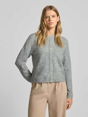 Kurtka z dzianiny o luźnym kroju z listwą guzikową model ‘SIMONI’ Only