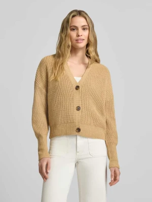 Kurtka z dzianiny o kroju regular fit z ozdobnymi guzikami model ‘LEA’ Vero Moda