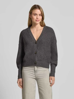Kurtka z dzianiny o luźnym kroju z ozdobnymi guzikami model ‘LEA’ Vero Moda